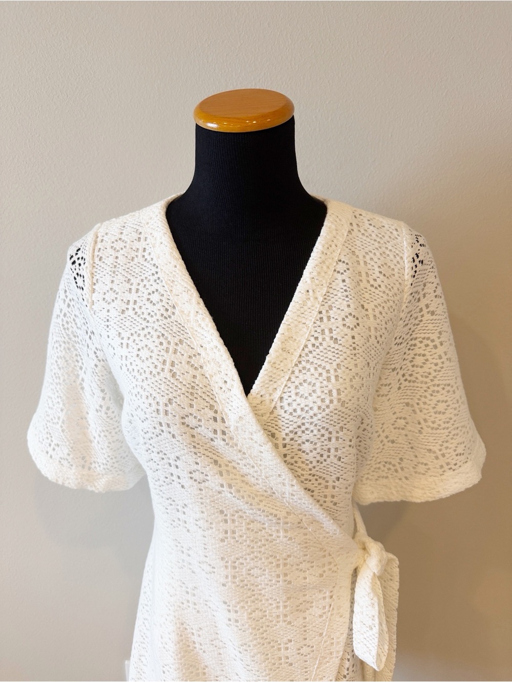 NWT SABO Eliza Mini Wrap Dress - Picture 6 of 14